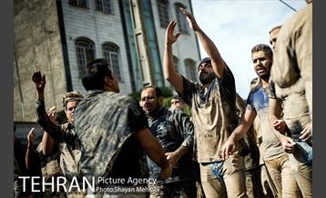 آیین گِل ‌مالی ‌لرستانیهای مقیم پایتخت 45