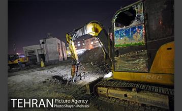 هم‌اکنون؛ جمع‌آوری کارگاه عمرانی میدان هفت تیر 24