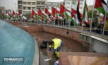 خدمات شهرداری تهران در پایان روز قدس 18