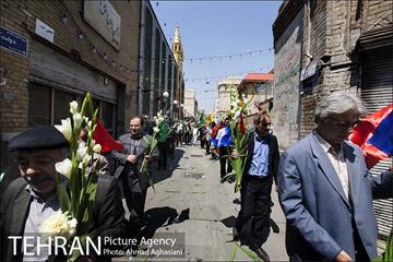 راهپیمایی دسته های شادی به مناسبت ولادت حضرت امیرالمومنین(ع) 9