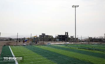 ساخت زمین چمن مصنوعی در شهر قصرشیرین 6