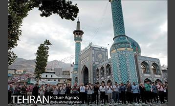 نماز عید فطر در امامزاده صالح(ع) 12