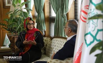 دیدار وزیر حمل و نقل و شهردار ماناگوئا (نیکاراگوئه) با شهردار تهران