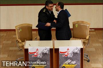 امضا تفاهم نامه تاکسیرانی و پلیس راهور در اجرا طرح شهاب 19