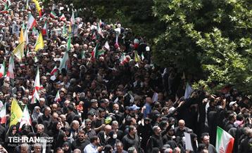 تشییع شهدای اقتدار ملی در تهران - 4 2