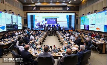 آیین رونمایی از طرح‌های ایمنی و مدیریت بحران شهر تهران 8