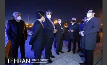 ویدئو مپینگ بر روی برج آزادی با موضوع کرونا  2