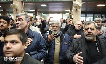 تشییع پیکر شهید گمنام در مسجد حجت(عج) 13