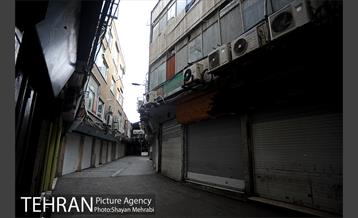 تعطیلی بازار تهران، برای جلوگیری از شیوع ویروس کرونا 15