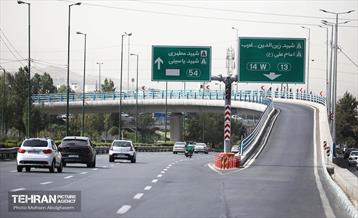 به وقت خدمت؛ تقاطع غیرهمسطح بزرگراه شهید باقری و زین‌الدین 24