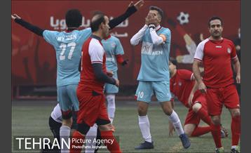 دیدار تیم های فوتبال رسانه ورزش و راهور ناجا 5