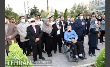 بازپیرایی بوستان قمربنی هاشم(ع)در شب میلاد امام رضا(ع) 9