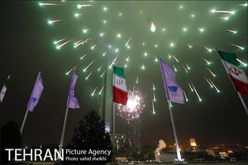 جشن نور نیمه شعبان در برج میلاد تهران 10