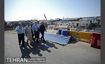 بازدید مهندس کاظمی از پروژه گیشا 5