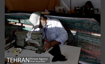 ارائه خدمات نیرو های خادم الحسین (ع) در مرز شلمچه  13