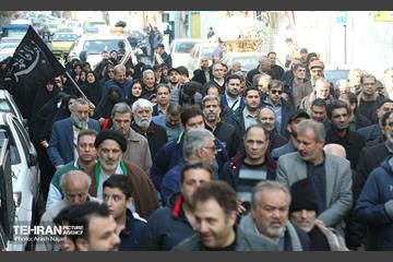 تشییع پیکر شهید محمدرضا خانه عنقا 1