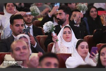 جشن ازدواج ۱۱۰ زوج دارای معلولیت 65