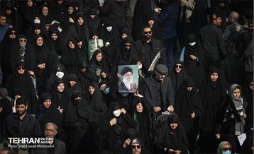 مراسم تشییع پیکرهای ۱۰۰ شهید گمنام 54