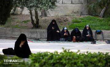 مراسم دعای عرفه دانشگاه تهران 9