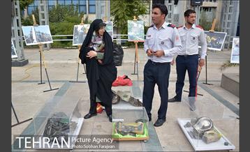 بازدید اعضای شورای اسلامی شهر از نمایشگاه آتش نشانی 15