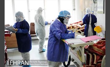 بخش بیماران کرونایی بیمارستان بوعلی 11