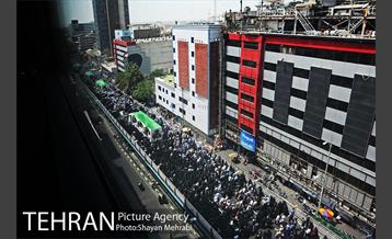 مراسم تشییع پیکرهای مطهر ۱۵۰ شهید تازه‌ تفحص‌ شده دفاع مقدس 42