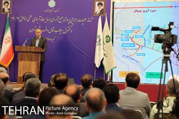 آغاز عملیات جمع آوری آبهای سطحی و کنترل سیلاب شمال و غرب شهر تهران 2 12
