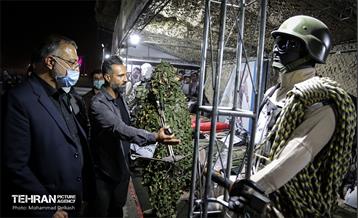 بازدید شهردار تهران از رزم نمایش معبر 6