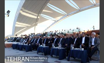 آیین بهره برداری همزمان 4 پروژه عمرانی پایتخت 2