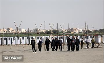 بازدید مدیرعامل سازمان بازنشستگی از زائرسرا بوستان ولایت 4