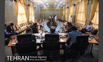 نشست خبری علی اعطا سخنگوی شورای اسلامی شهر تهران 13