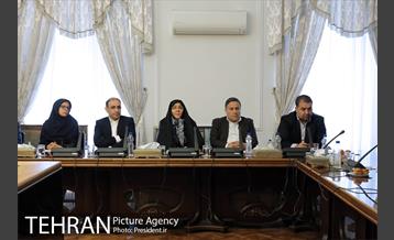 دیدار دکتر نجفی و اعضای شورای شهر تهران با رئیس جمهور 1