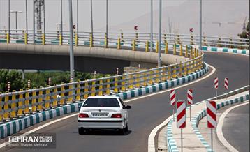 بهره‌برداری از تقاطع غیرهمسطح بزرگراه همت و اشرفی اصفهانی 10