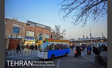 حمل و نقل برقی در بازار تهران 21