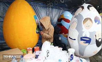 جشنواره تخم مرغ رنگی در بوستان ملت 14