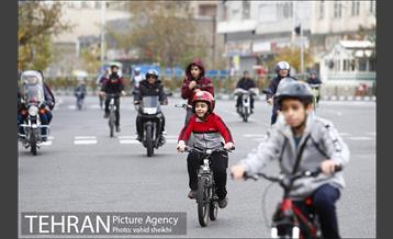 همایش دوچرخه سواری دانش آموزان در منطقه 11 8