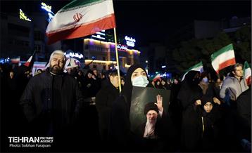 مراسم عزاداری شهادت رهبر انقلاب اسلامی در میدان شهید طهرانی‌مقدم 1