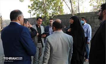بازدید مدیرعامل سازمان میادین میوه و تره بار شهرداری تهران از ظرفیت های منطقه هشت 10