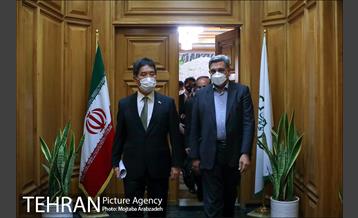 دیدار شهردار تهران با سفیر ژاپن 24
