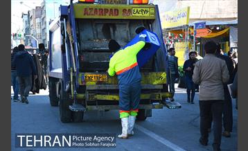 خدمات رسانی شهرداری تهران در راهپیمایی 22 بهمن 10