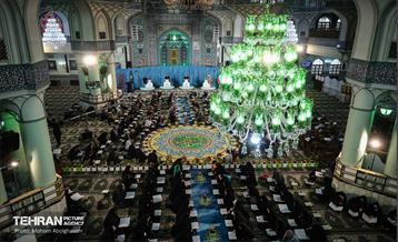 ترتیل خوانی قرآن کریم در حرم عبدالعظیم حسنی (ع) 3