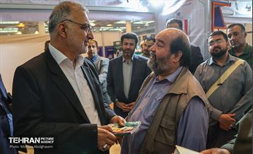 بازدید شهردار تهران از سی‌وپنجمین نمایشگاه بین‌المللی کتاب تهران 3
