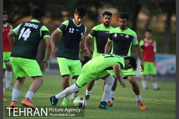 تمرین تیم فوتبال سایپا  تهران 15