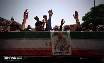 مراسم تشییع پیکر مطهر سرباز شهید ماهان ستاره 34