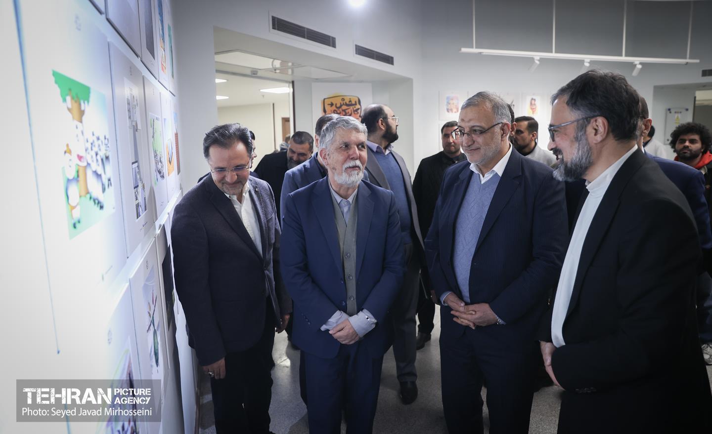 اختتامیه دوازدهمین دوره دوسالانه بین‌المللی کاریکاتور تهران 3