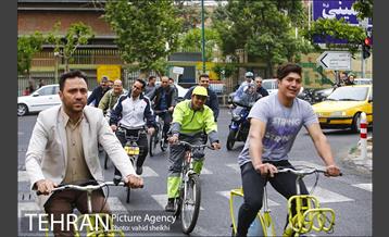 پویش سه شنبه های بدون خودرو با حضور شهردار تهران 2