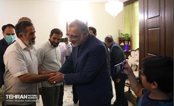 افتتاح مسجد حضرت علی اکبر(ع) و دیدار شهردار تهران از خانواده شهدای منطقه 13 15