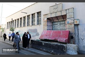 بازدید معاون هماهنگی و امور مناطق شهرداری تهران از منطقه ۸ 7