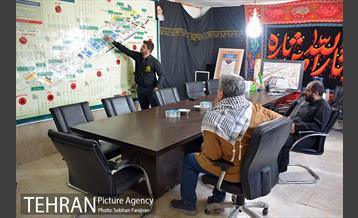 بازدید پیروز حناچی از موکب‌های مسیر نجف تا کربلا 11