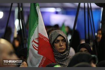اجتماع مردمی در میدان ونک 41